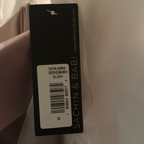 SACHIN & BABI Tatia Gown NWT - Blush - Picture 4 of 9